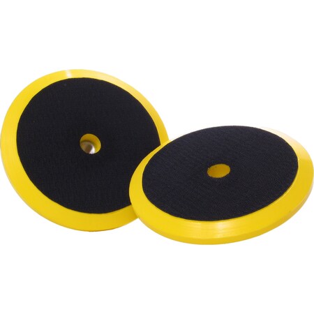 Car Dealer Depot Yellow Hd HOOK AND LOOP Backing Plate VP-11